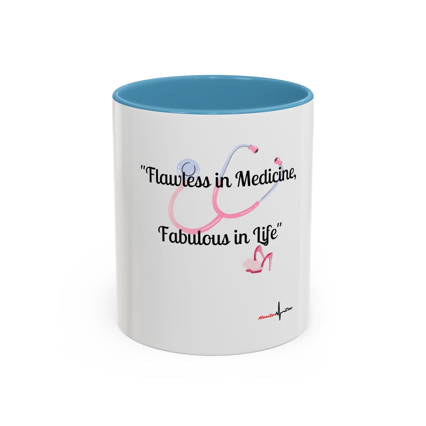 Flawless in Medicine Accent Coffee Mug (11, 15oz)