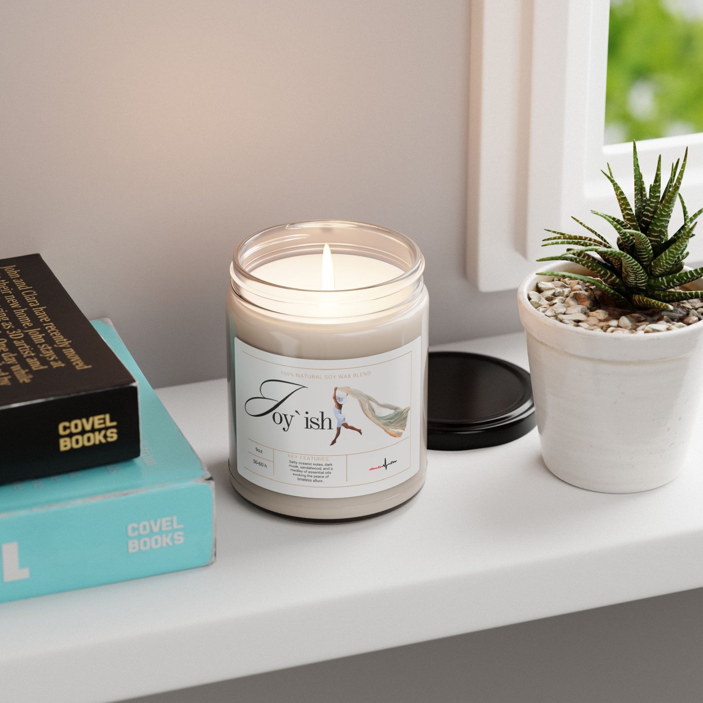 Joy`ish Scented Soy Candle, 9oz