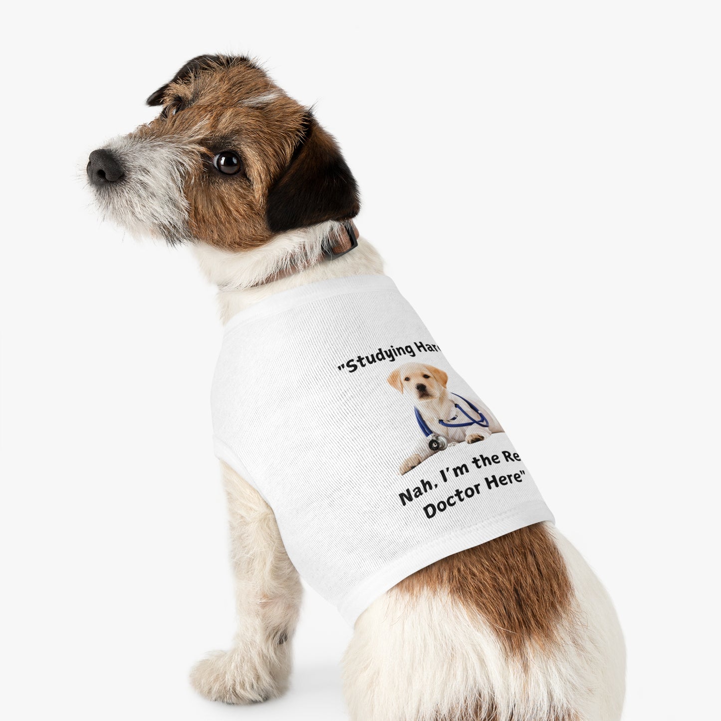 Study Hard ? Pet Tank Top