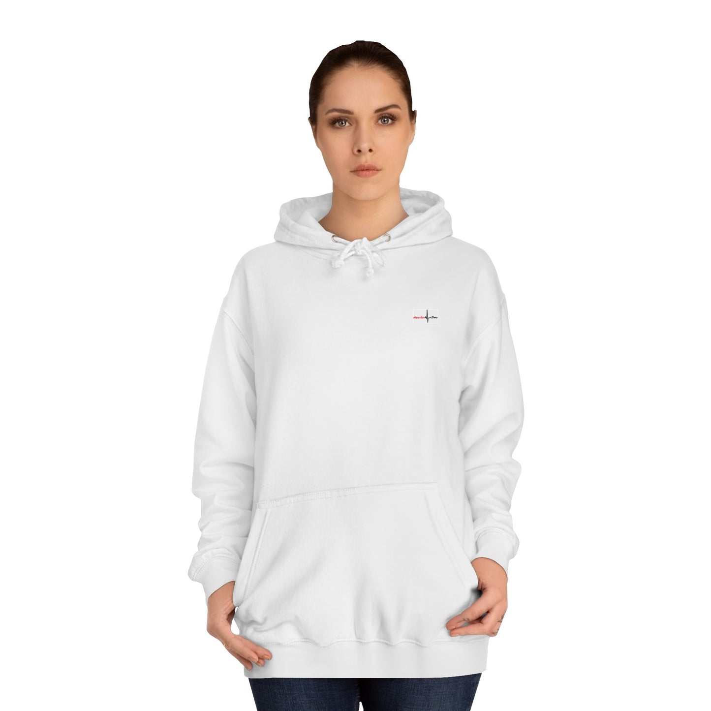 Shhhhh ...Protecting Mental Health  Unisex College Hoodie