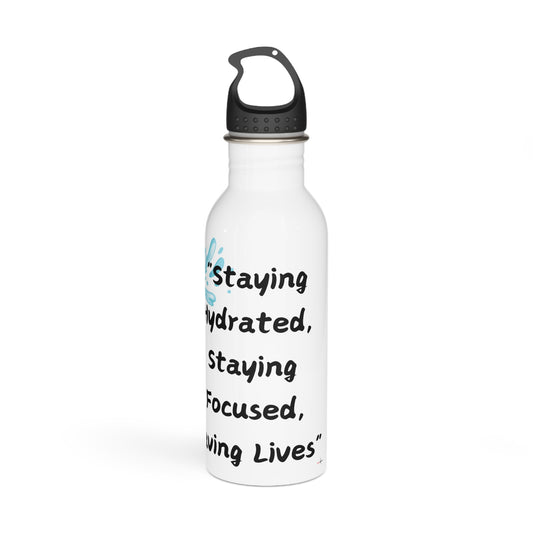 Stay Hydrated ! Stainless Steel Water Bottle