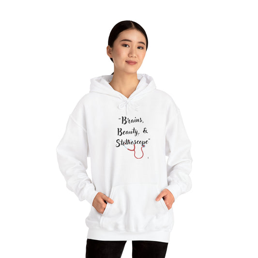 Brains Beauty Unisex Heavy Blend™ Hooded Sweatshirt